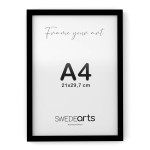 Tr&auml;ram A4 - Svart