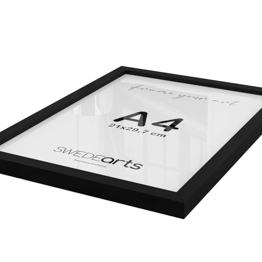 Tr&auml;ram A4 - Svart