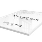 Tr&auml;ram - Vit 61x91cm