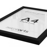 Frame with glass - Black - A4