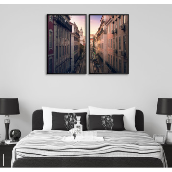 Gata i Lissabon - Stadsmotiv i två delar