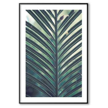 Växt & blad - Grön botanisk poster