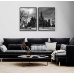 Spöklik kyrka i Trondheim - Poster i två delar