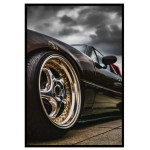 D&auml;ck & f&auml;lgar i guld - Tuff bilposter