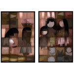 Artsy Family - Poster in Two Pieces