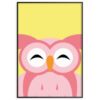 Rolig & söt uggla - Barntavla