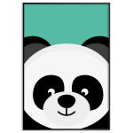 Rolig & söt panda - Barntavla