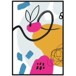 Pink art - Simple print poster