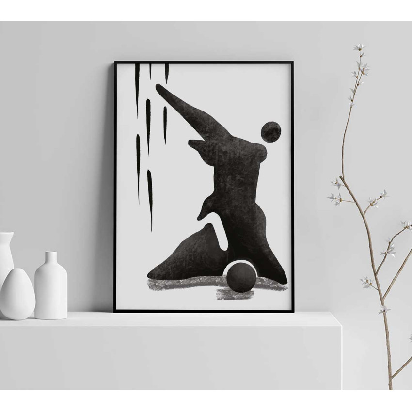 Shadow of shadows #3 - Graphic art poster