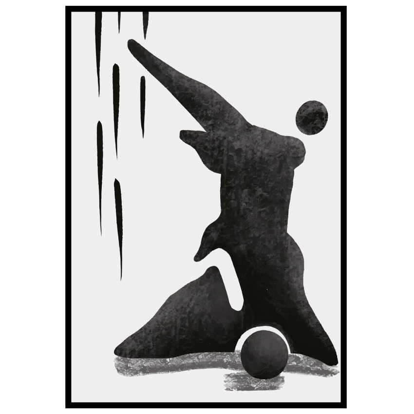 Shadow of shadows #3 - Graphic art poster