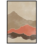 Ethnic mountain high #3 - Graphic poster