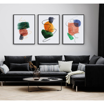 Vintage linjekonst #1 - Minimalistisk poster