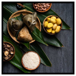 Kinesisk zongzi - Elegant affisch till köket