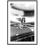 Bentley - Svartvit lyxig bil poster
