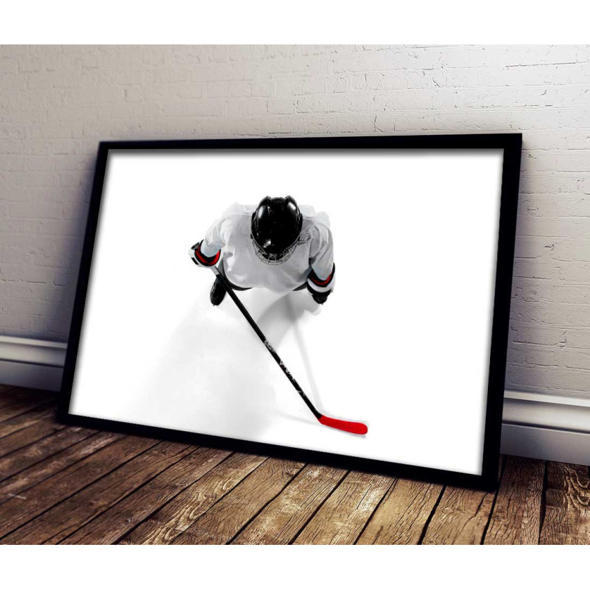 Sports poster - Ice Hockey player