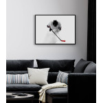 Sports poster - Ice Hockey player