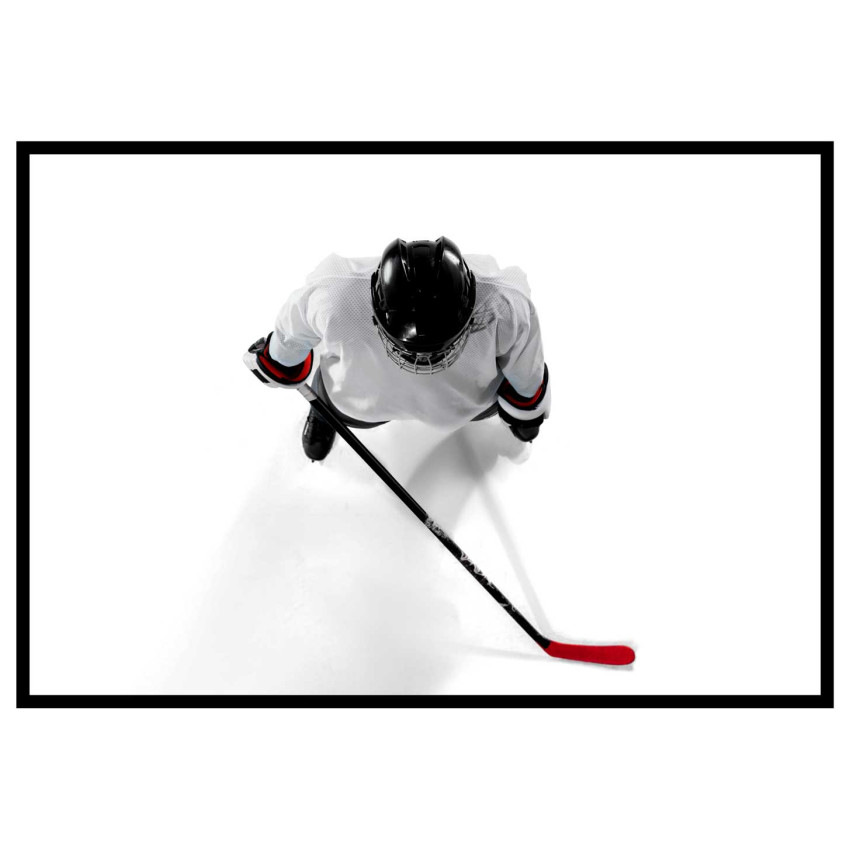 Sports poster - Ice Hockey player