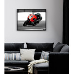Racing motorcykel R1 poster
