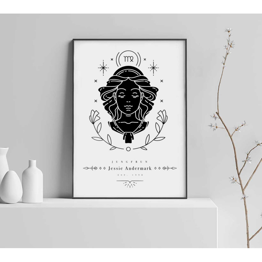 Zodiac Virgo posters - SwedeArts