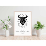 Zodiac Taurus posters - SwedeArts