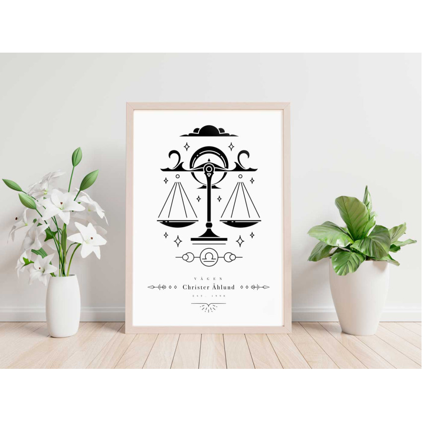 Zodiac Libra posters - SwedeArts
