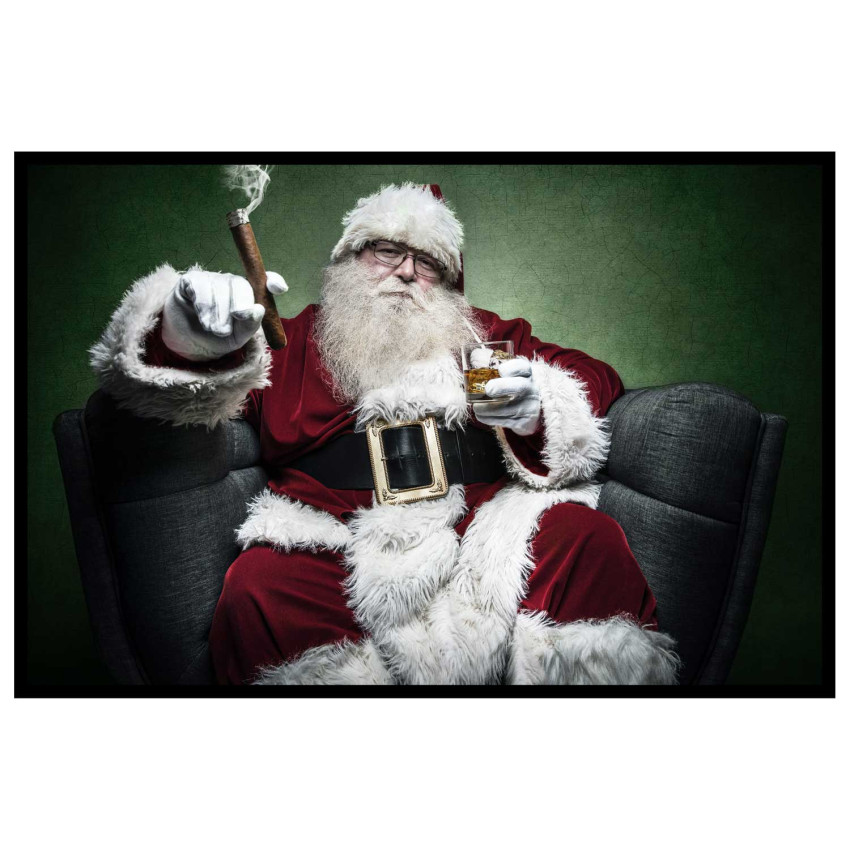 X-mas tree on VW-bus - Christmas poster