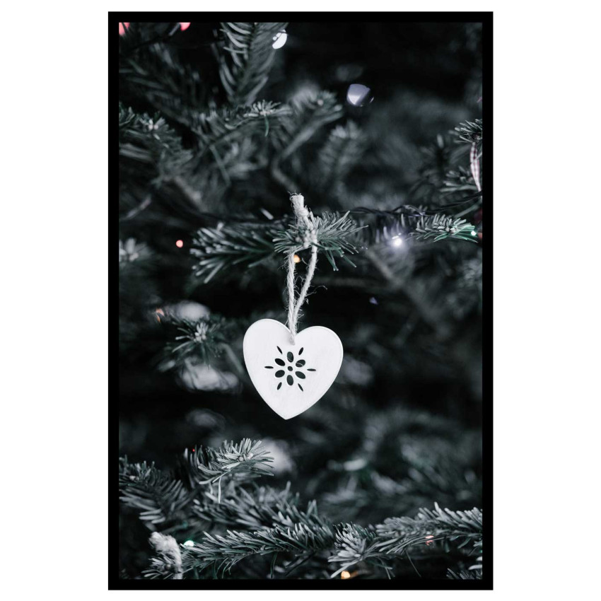 Vacker julgransdekor - Julposter