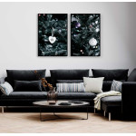 Vacker julgransdekor - Julposter