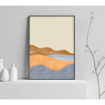 Warm nature #3 - Graphic arts poster