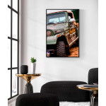 Offroad Jeep - Retro bil poster