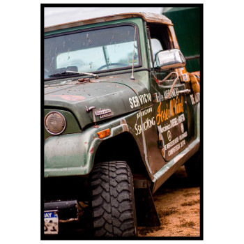Offroad Jeep - Retro bil poster
