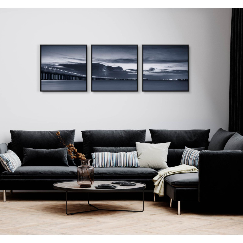 Long Bridge - Poster in Three Pieces