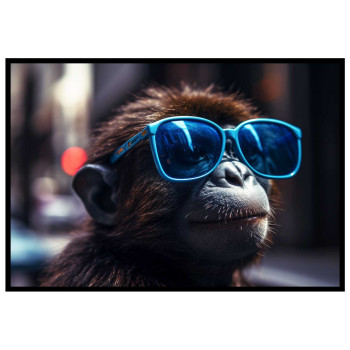 Monkey of Manhattan - Unik & trendig poster