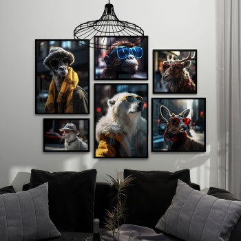 Cool Cat's in Town - Unik & trendig poster