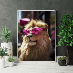 King of New York - Trendig lejon poster