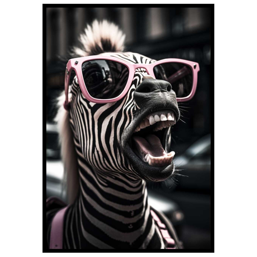 New York City Zebra - Animals poster