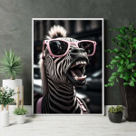 New York City Zebra - Animals poster