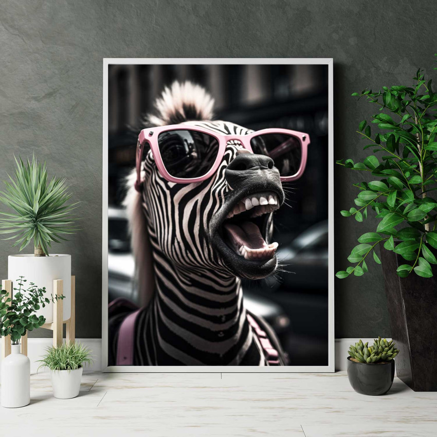 New York City Zebra - Animals poster