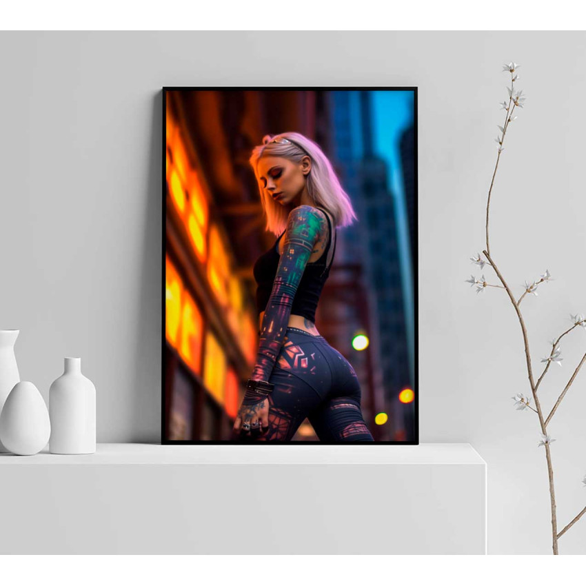 Catwalk of the Future - Simple poster