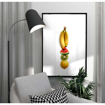 Banan, melon, kiwi, citron - Trendig & enkel kökposter
