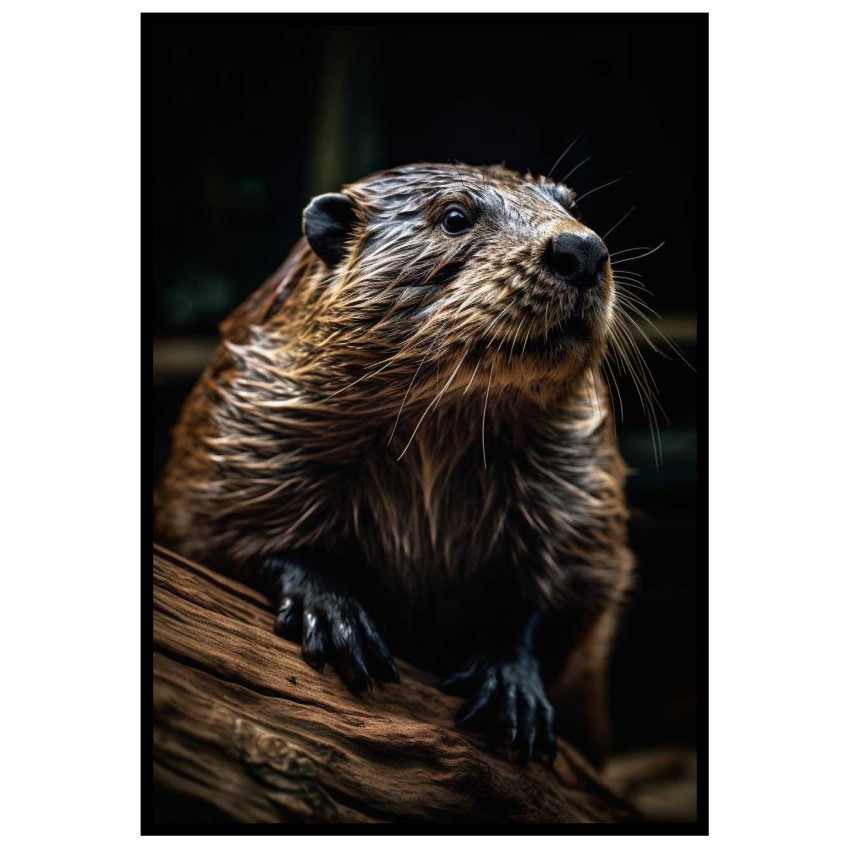 Brown beaver - Animals poster