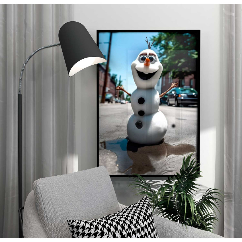 Mr Frost is melting - Rolig & glad poster