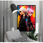 The Future Couple - Life in color poster