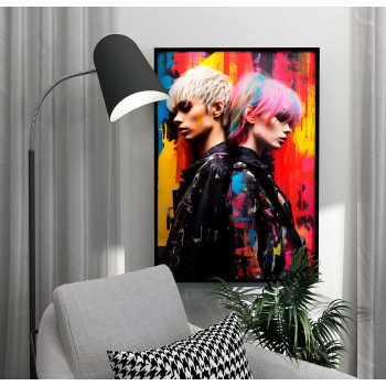 The Future Couple - Life in color poster