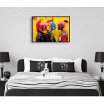 Street art people - Färgstark poster