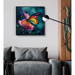 Butterfly of Colors - Kvadratisk & färgstark poster