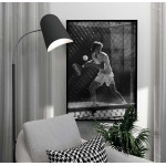 Tennis Player in the 1960's - Vintage poster