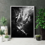 Hajar - Abstrakt & elegant poster