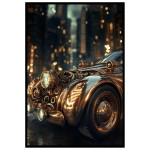 Steampunk Classic Car - Poster