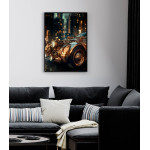 Steampunk Classic Car - Poster